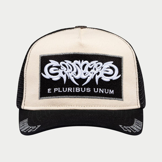 Godspeed GS E Pluribus Trucker (White/Black)