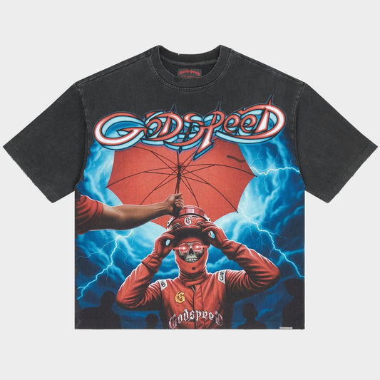 Godspeed Supreme Reign T-shirt (Black Wash)
