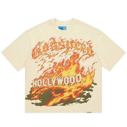 Godspeed  Hollywood Inferno II NG T-shirt - Bone