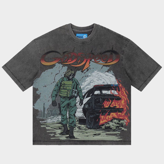 Godspeed KHAOS T-shirt NG (Grey Wash)