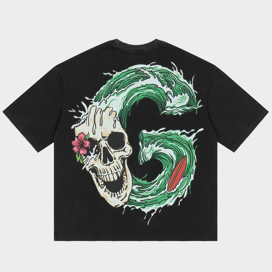 Godspeed Surfs Up T-shirt (Black)