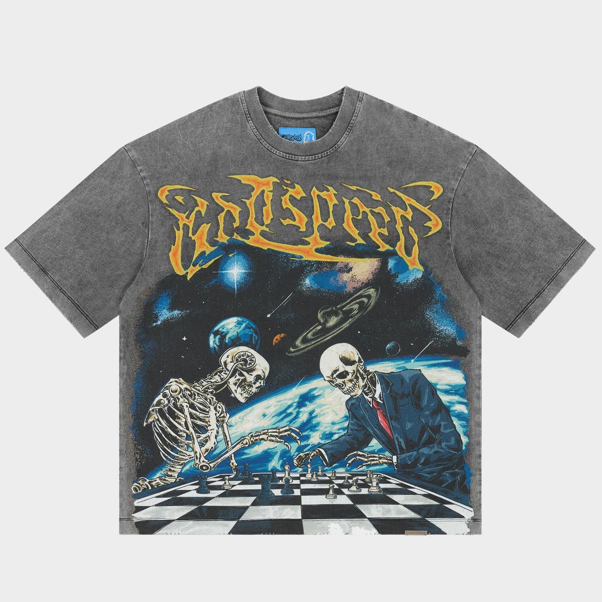 Godspeed Checkmate II T-shirt NG (Grey Wash)