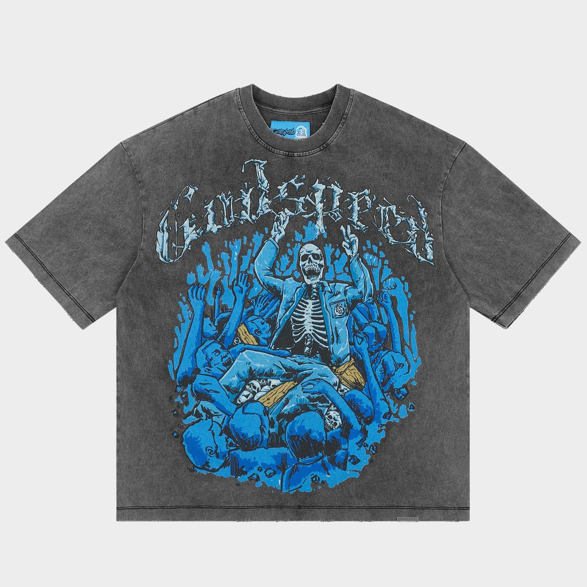 Godspeed Crowd Surf T-shirt NG (Grey Wash)