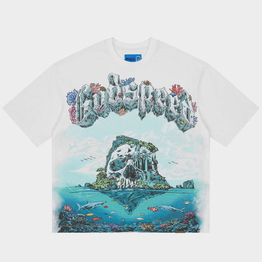 Godspeed Island II T-shirt NG (White)