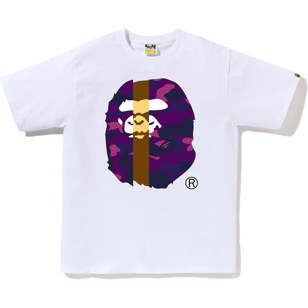 BAPE CAMO TRANSFORM BIG APE HEAD TEE