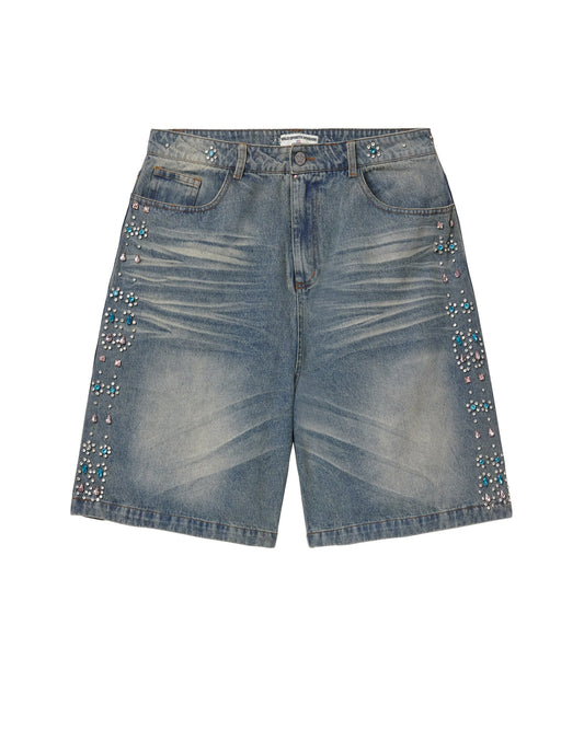 Vale Forever Candy Jorts "Light Wash"