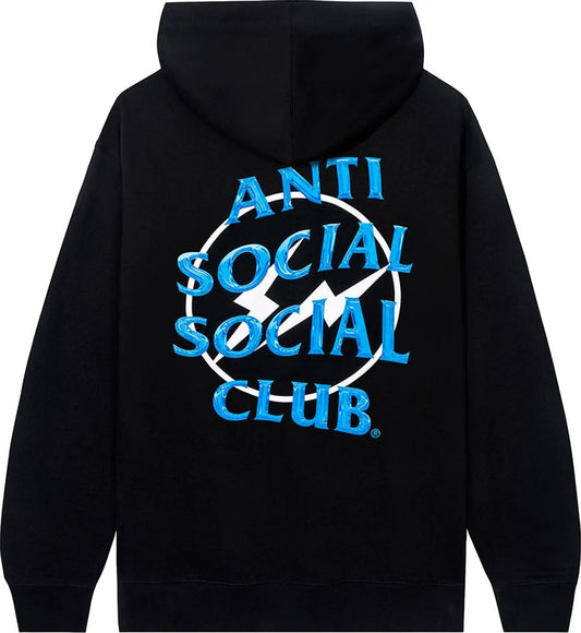 Black Friday Anti Social Social Club Fragment Blue Hoodie Black