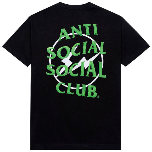 Anti Social Social Club Green Fragment Tee Black