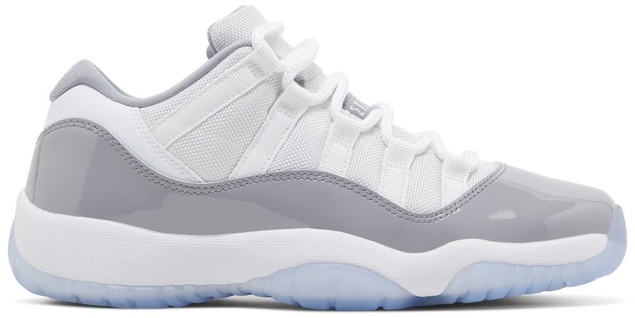 USED Jordan 11 Retro Low Cement Grey (GS)