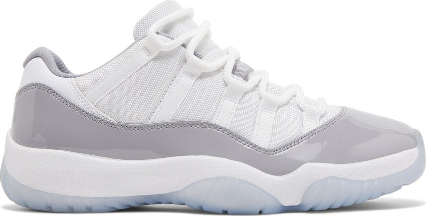 USED Jordan 11 Retro Low Cement Grey