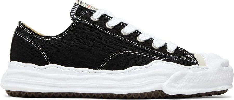 USED Maison Mihara Yasuhiro Hank OG Sole Canvas Low 'Black White'