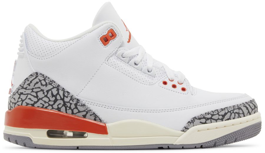 USED Jordan 3 Retro Georgia Peach (Women's)