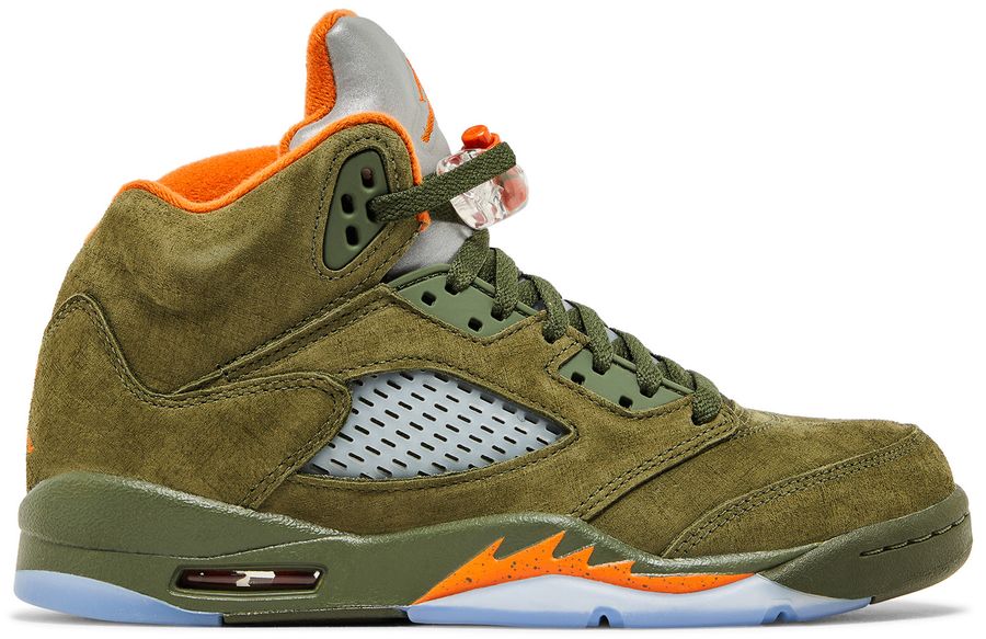 USED Jordan 5 Retro Olive (2024) (GS)
