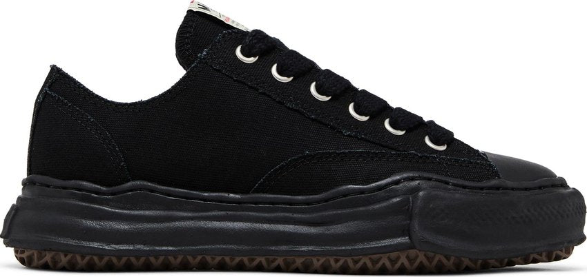 Maison Mihara Yasuhiro Peterson 23 OG Sole Canvas Low Black Black