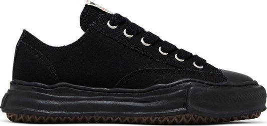 Maison Mihara Yasuhiro Peterson 23 OG Sole Canvas Low Black Black