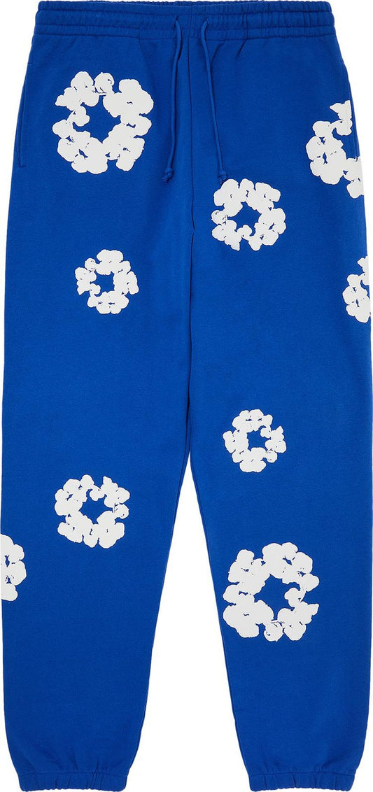 Denim Tears The Cotton Wreath Sweatpants 'Royal Blue'