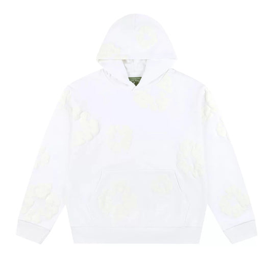 Denim Tears Cotton Wreath Hoodie White