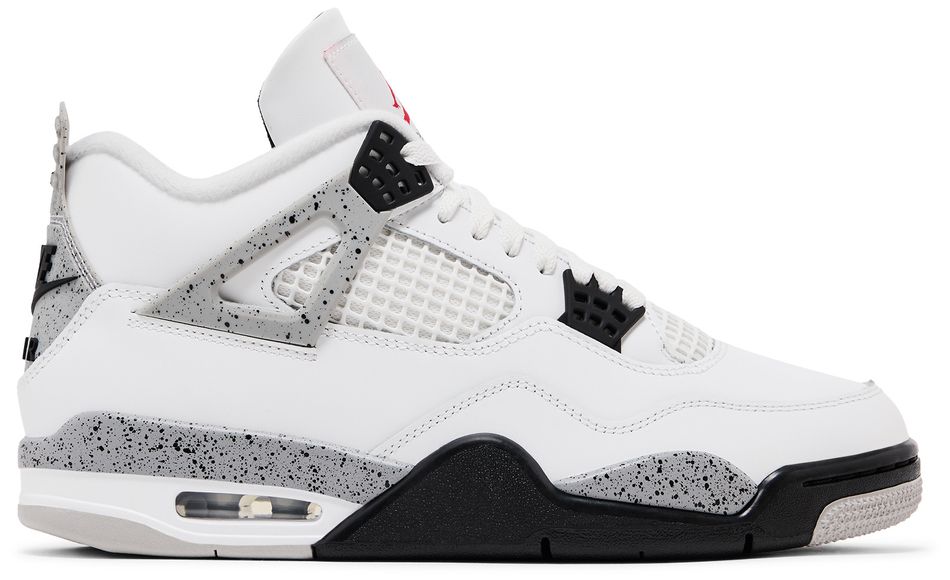 USED Jordan 4 Retro White Cement (2025) (No Box)