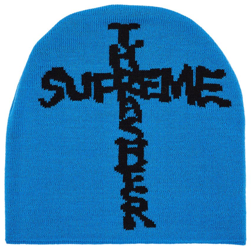 Supreme Thrasher Beanie Blue