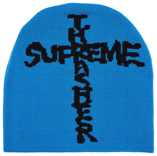 Supreme Thrasher Beanie Blue