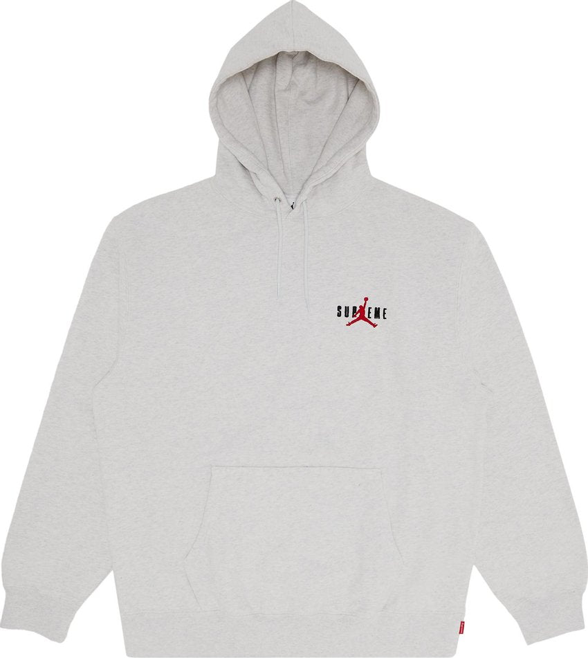 Supreme Jordan Hooded Sweatshirt (FW24) Ash Grey