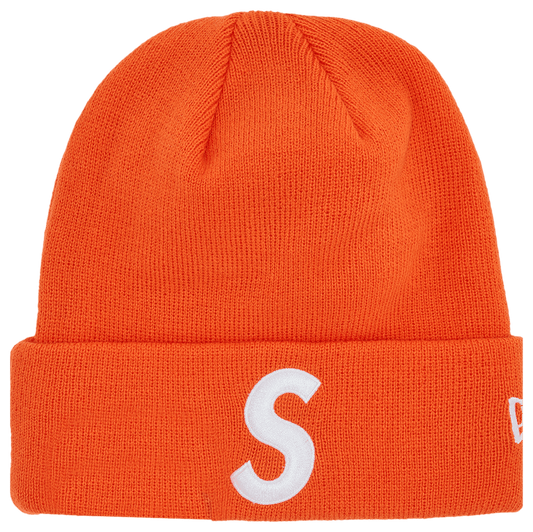 Supreme New Era S Logo Beanie 'Orange'