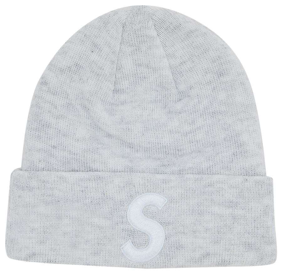 Supreme New Era S Logo Beanie 'Ash Grey'