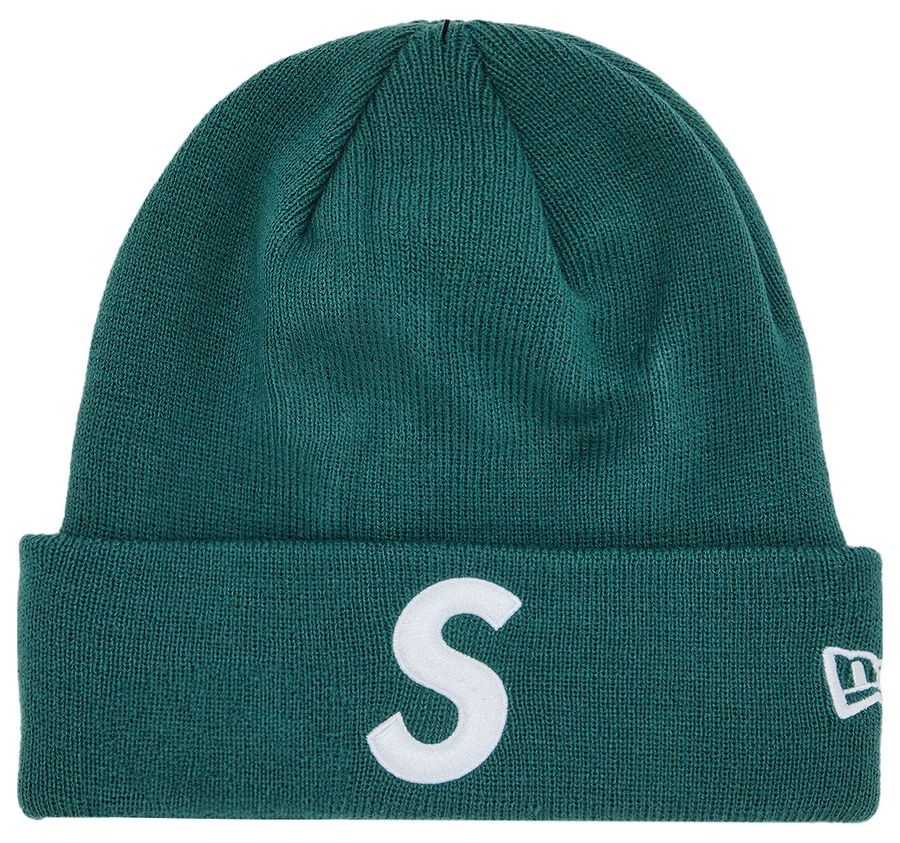 Supreme New Era S Logo Beanie 'Pine'