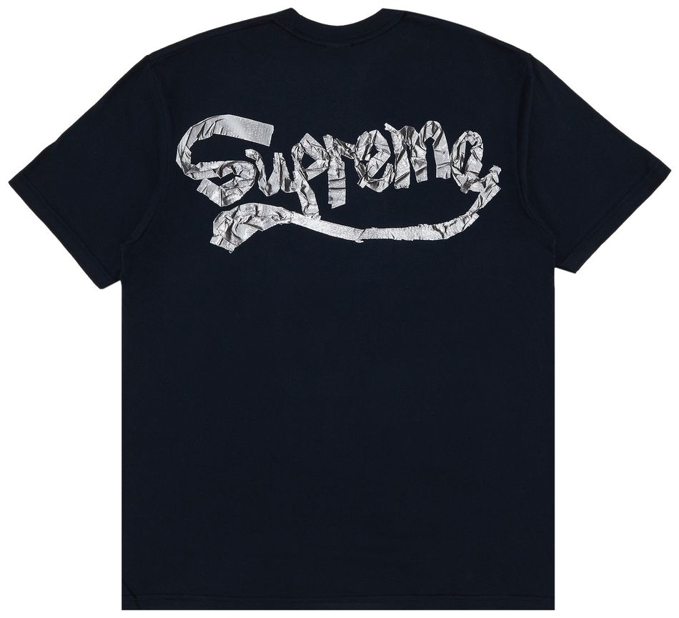 Supreme Tape Tee 'Navy'