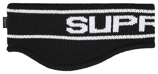 Supreme Contrast Logo Headband 'Black'