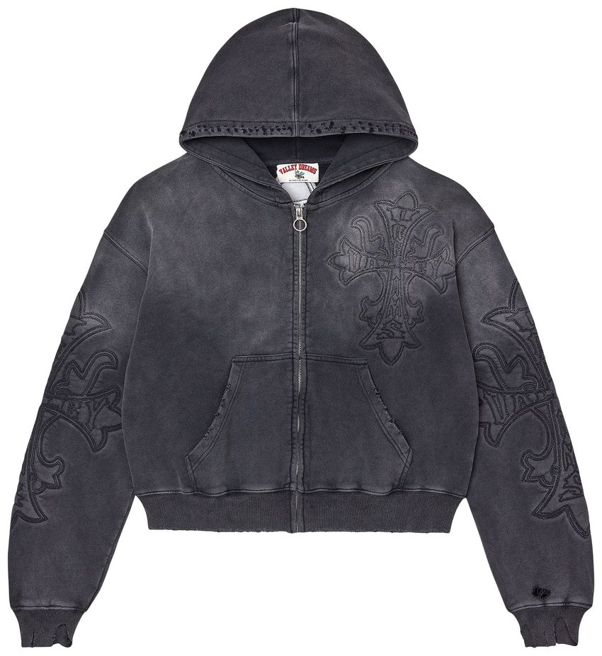 Vale Forever Carver Zip Up Black