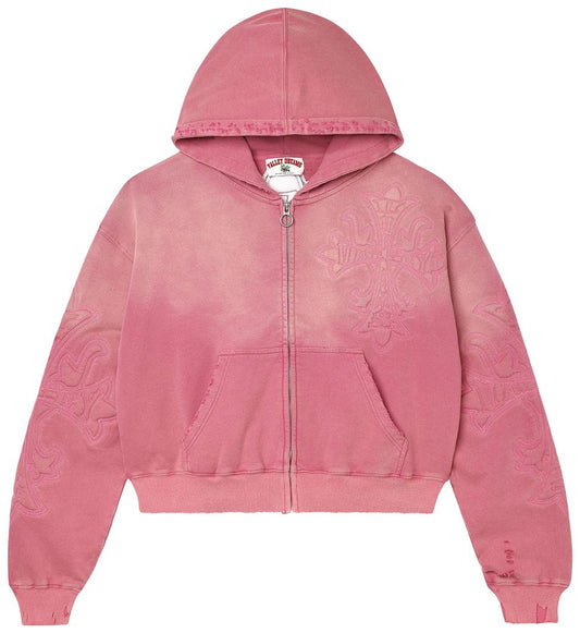 Vale Forever Carver Zip Up 'Pink'