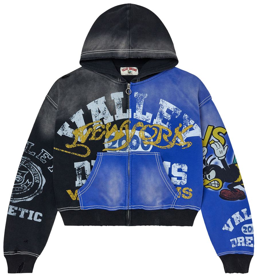 Vale Forever Bipolar Big Zip Up 'Black/Blue'