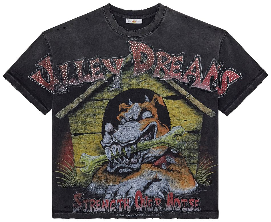 Vale Forever Doghouse Bling Tee 'Black'