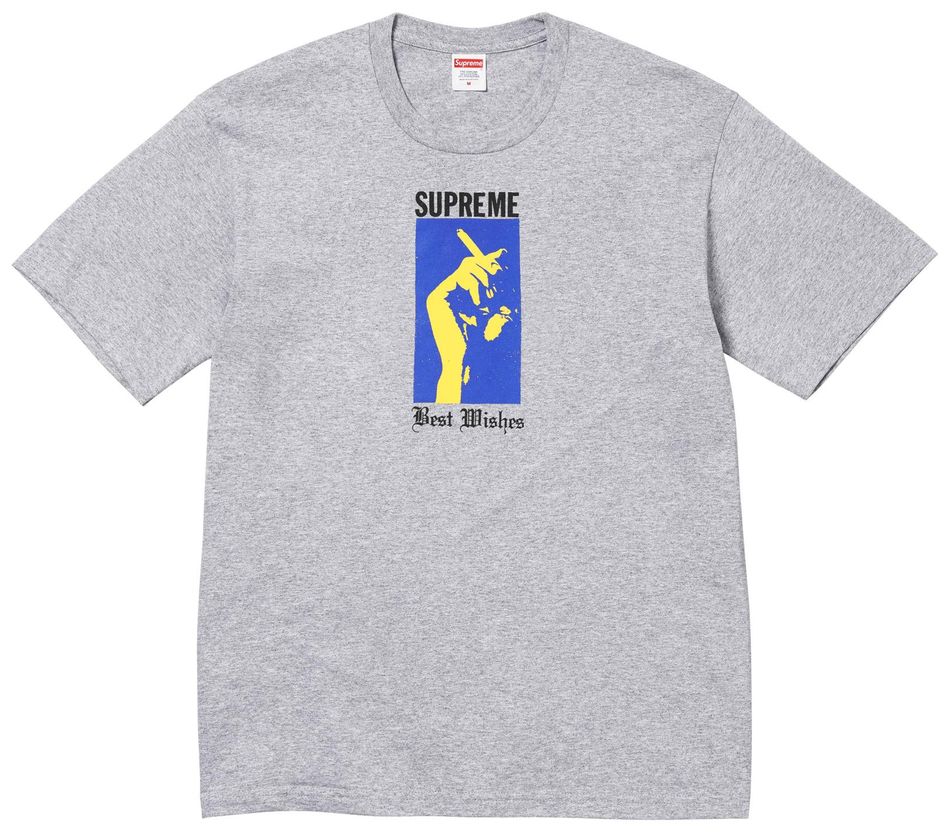 Supreme Wish Tee 'Heather Grey'