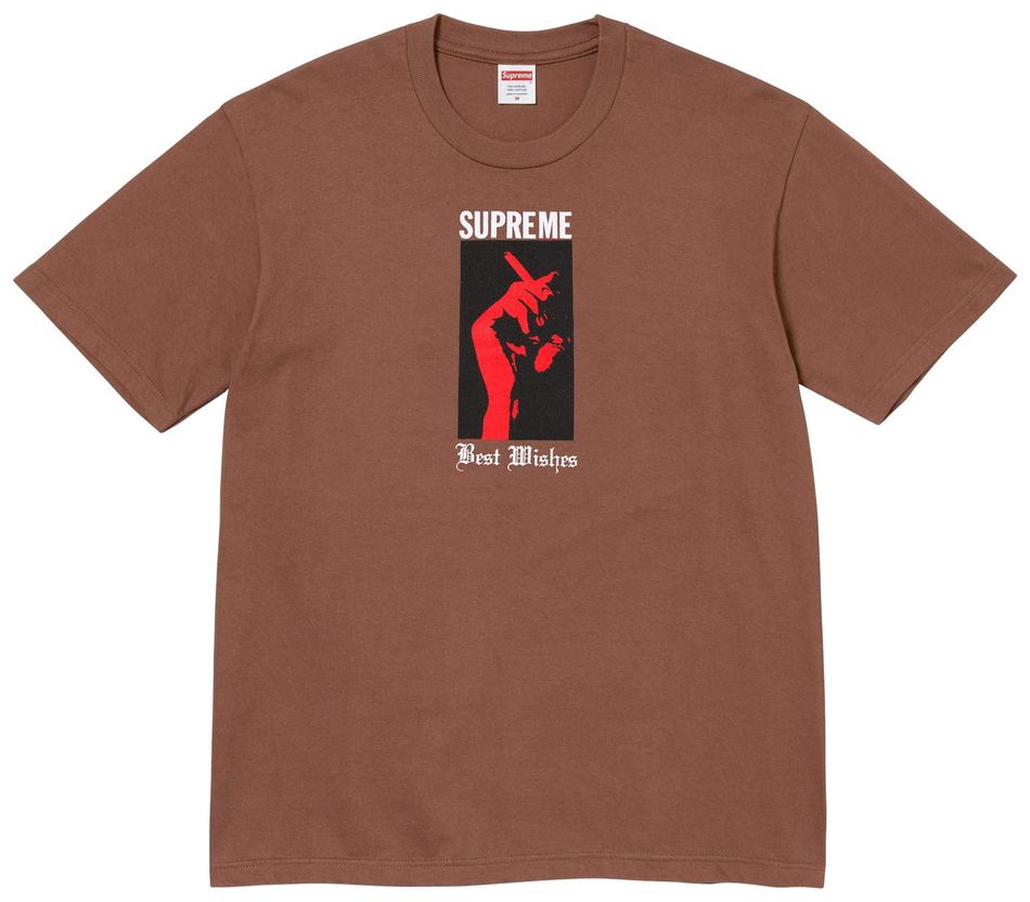 Supreme Wish Tee 'Brown'