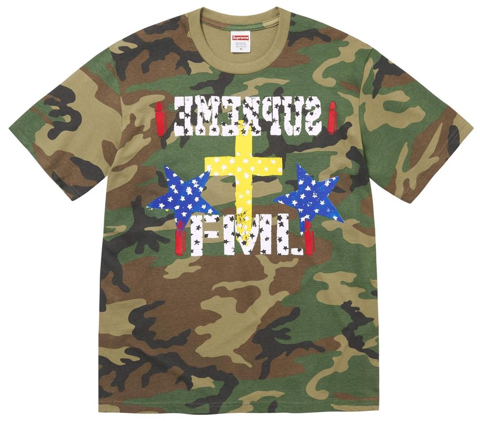 Supreme Fml Tee 'Woodland Camo'