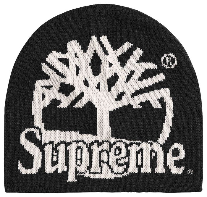 Supreme Timberland Beanie (FW26) Black