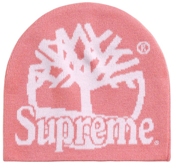 Supreme Timberland Beanie (FW26) Pink