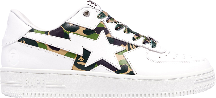 USED A Bathing Ape Bape Sta Icon ABC Camo Green – Kickz Patrick Henry