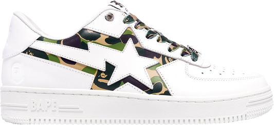 USED A Bathing Ape Bape Sta Icon ABC Camo Green
