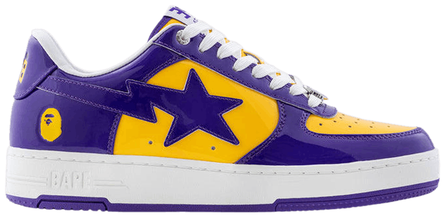 Bapesta #4 'Purple Yellow'