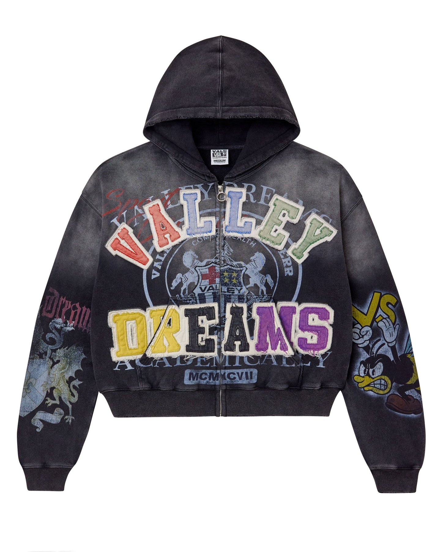 Vale Forever BLASTED ZIP UP