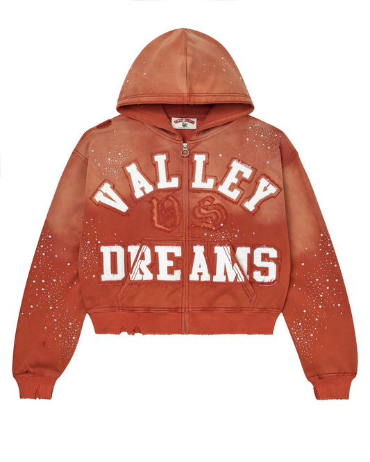 VALE FOREVER CLASSICO ZIP UP ORANGE