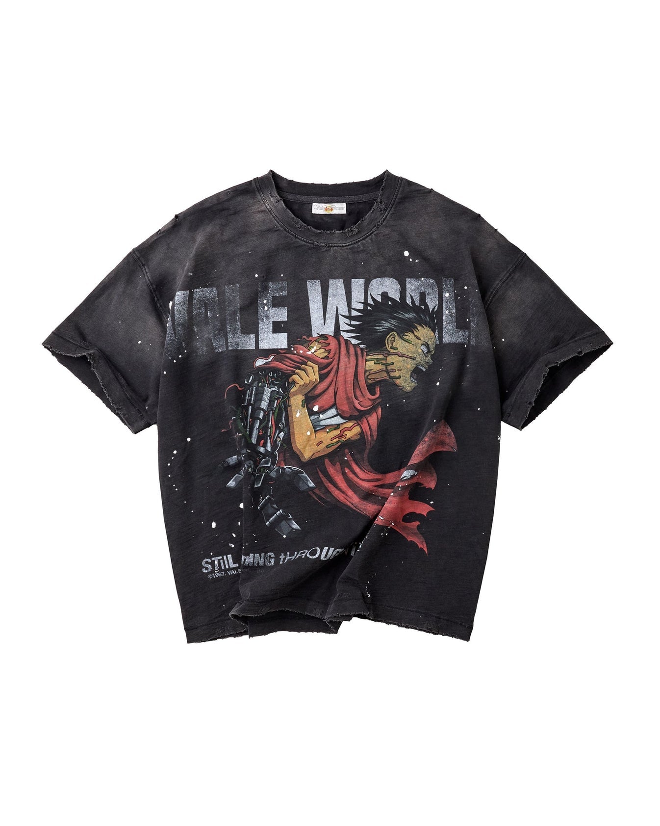 VALE WORLD TEE BLACK