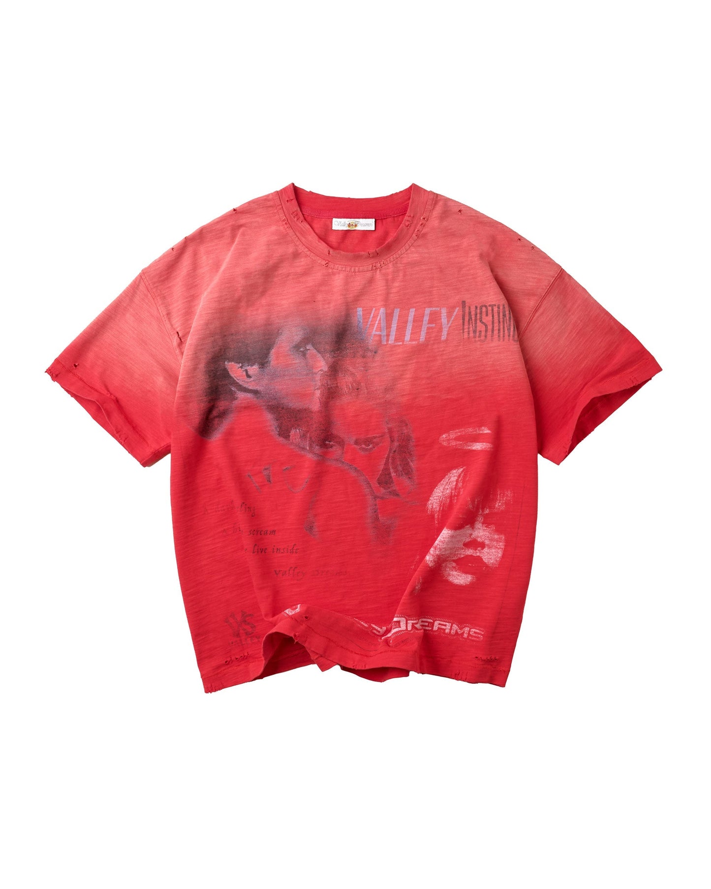 Vale Forever  VALLEY INSTINCT TEE [RED]