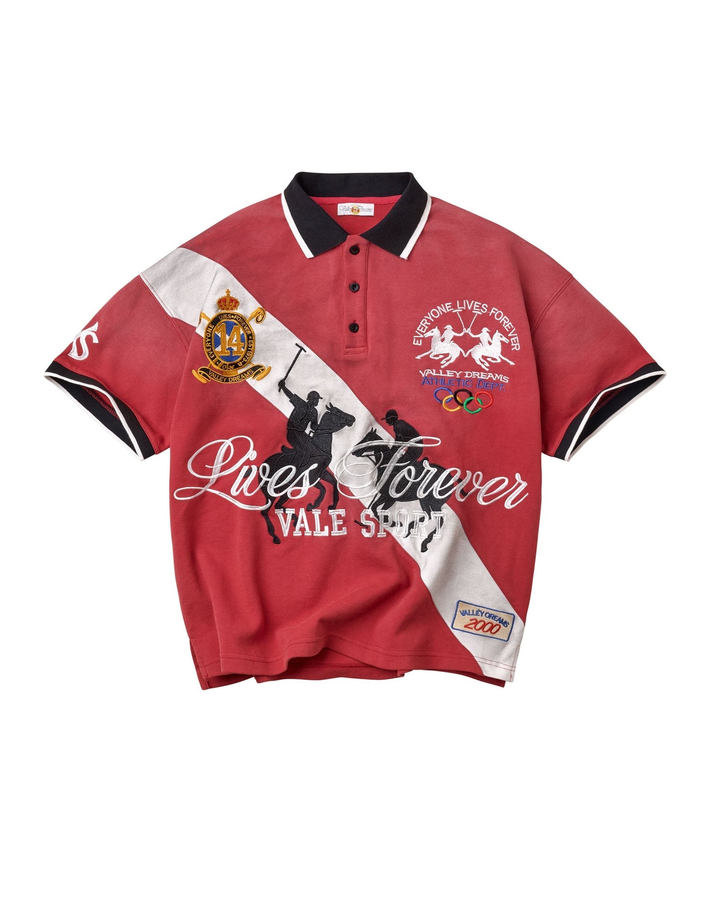 Vale Forever LONDON POLO RED