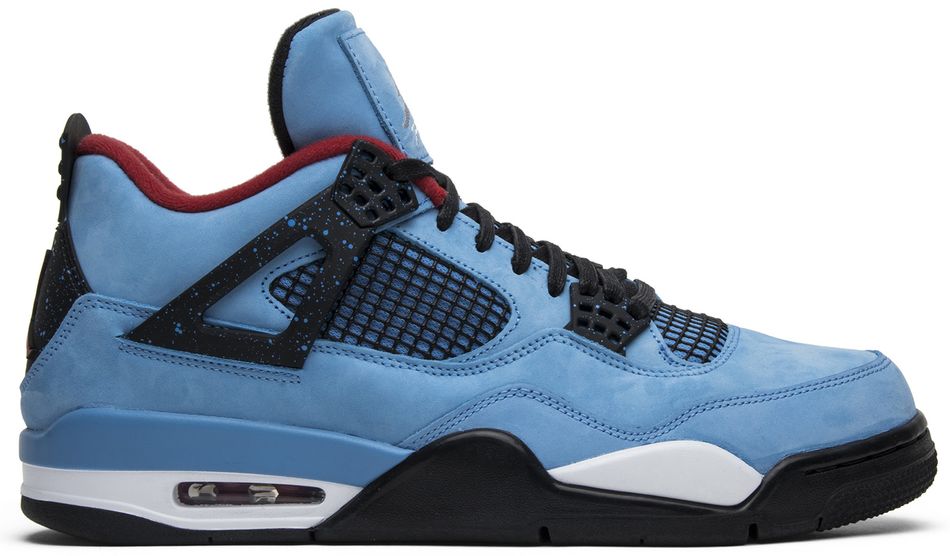 USED Jordan 4 Retro Travis Scott Cactus Jack (No Box)