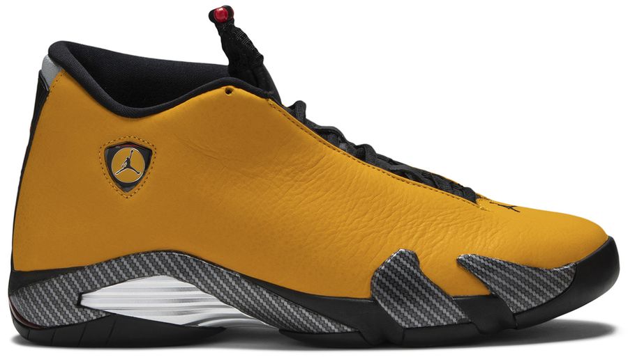 USED Jordan 14 Retro University Gold