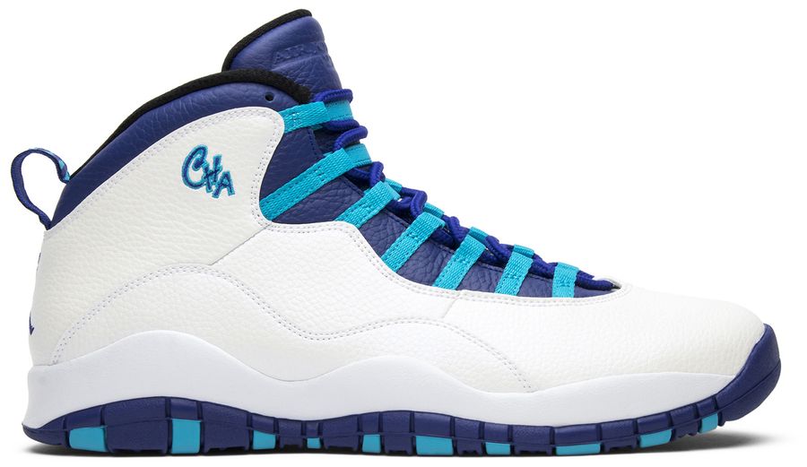 USED Air Jordan 10 Retro 'Charlotte Hornets'